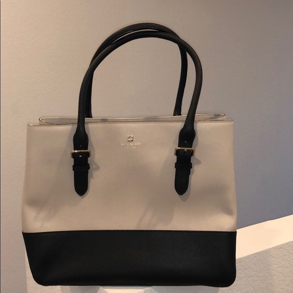Kate spade tote! Mauve & black! New